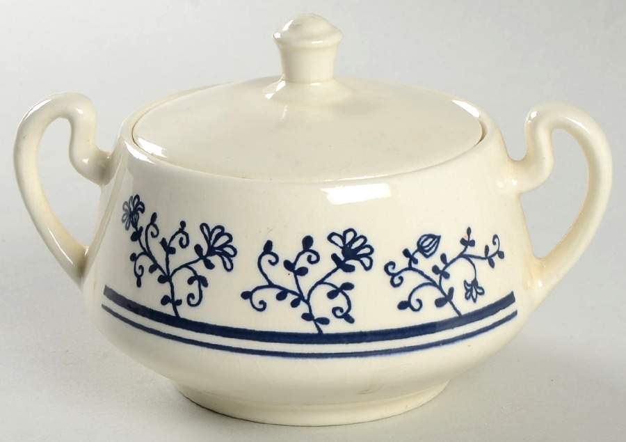 Sturbridge Sugar Bowl & Lid by Homer Laughlin -1
