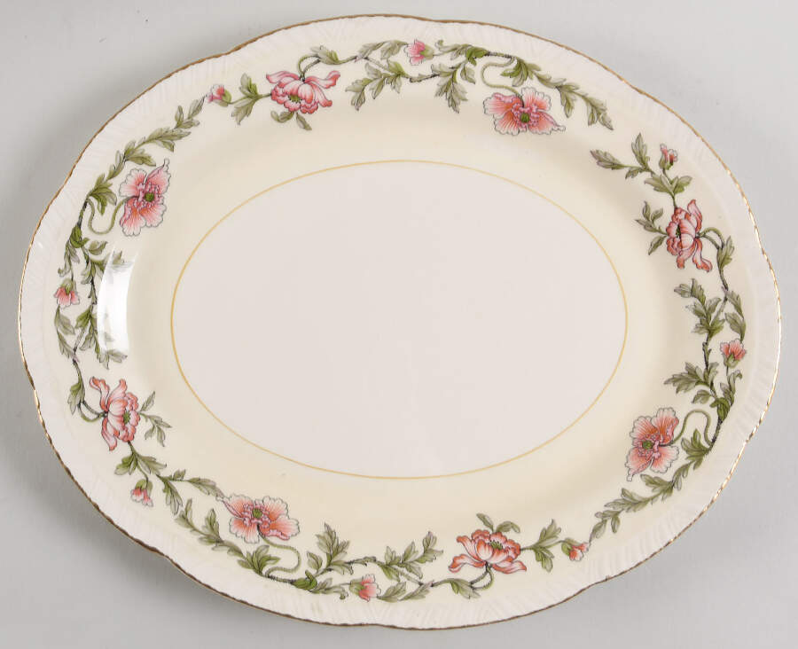 W146 13" Oval Serving Platter by Homer Laughlin -1