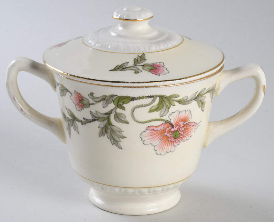 W146 Sugar Bowl & Lid by Homer Laughlin -1