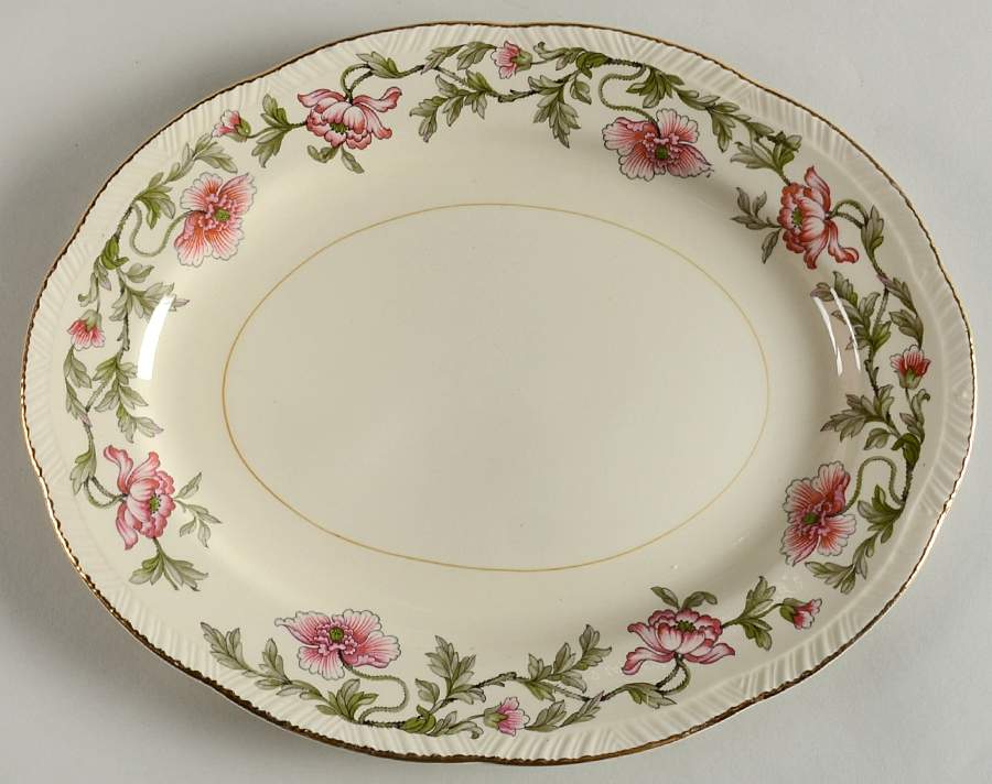 W146 11" Oval Serving Platter by Homer Laughlin -1