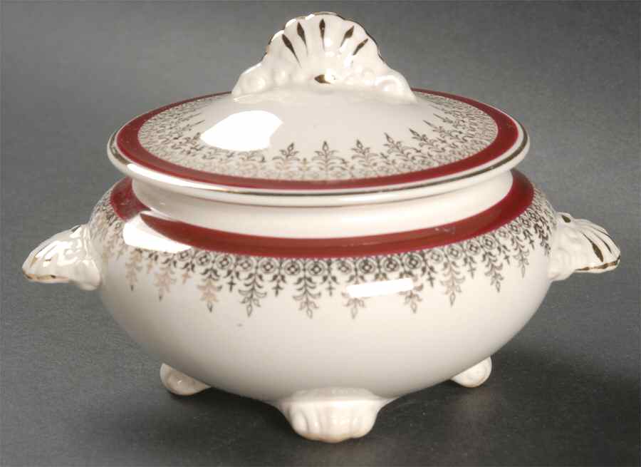 N403 Sugar Bowl & Lid by Homer Laughlin -1