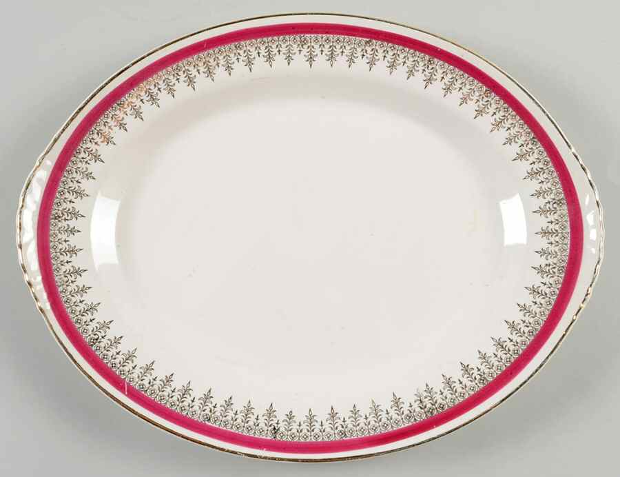 N403 11" Oval Serving Platter by Homer Laughlin -1