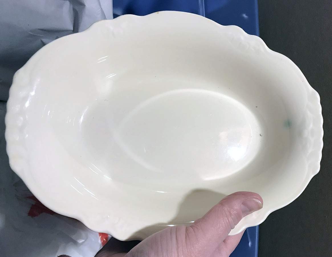 HLC450 9" Oval Vegetable Bowl by Homer Laughlin -1