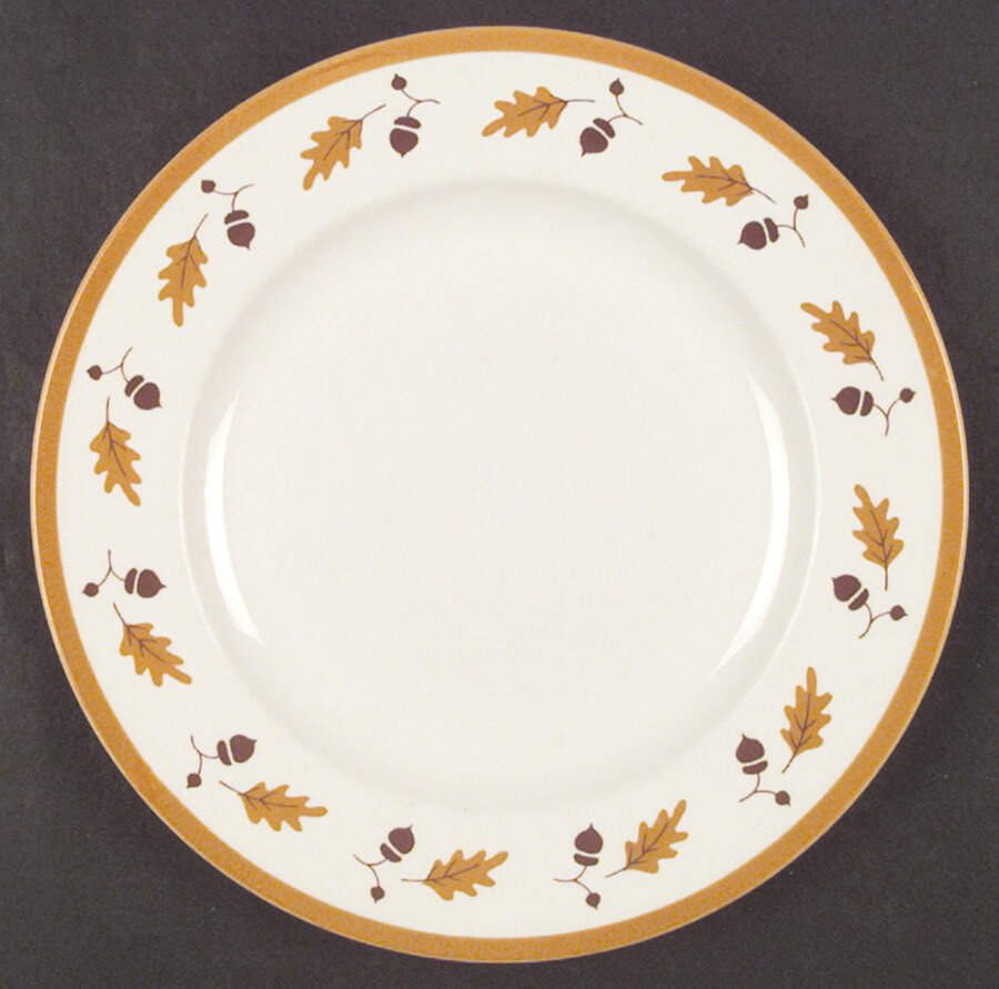 Acorn Dinner Plate by Homer Laughlin -1