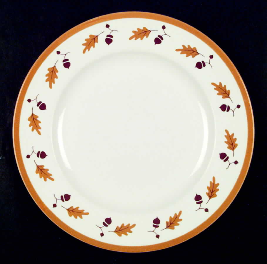 Acorn Dinner Plate by Homer Laughlin -1