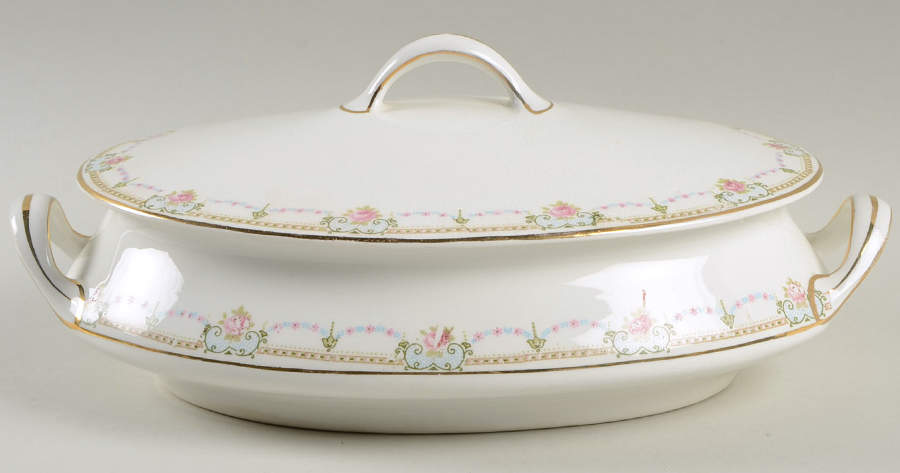 Virginia Oval Covered Vegetable by Homer Laughlin -1