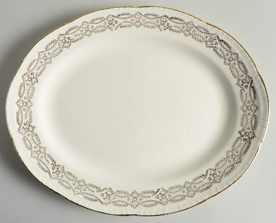 HLC466 11" Oval Serving Platter by Homer Laughlin -1