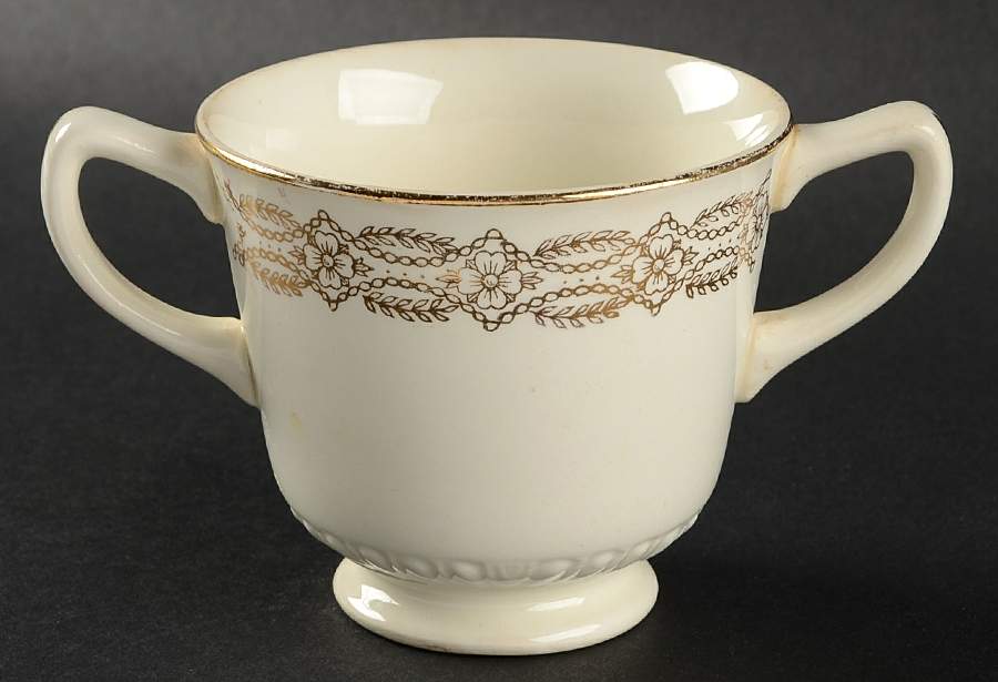 HLC466 Sugar Bowl No Lid by Homer Laughlin -1