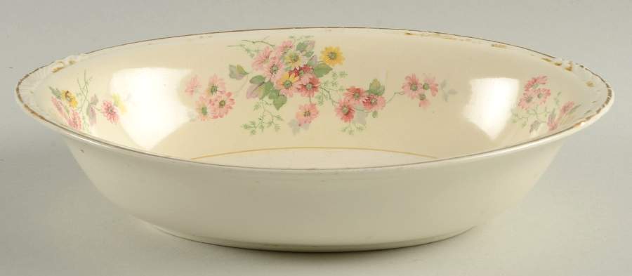 N1669 9" Oval Vegetable Bowl by Homer Laughlin -1