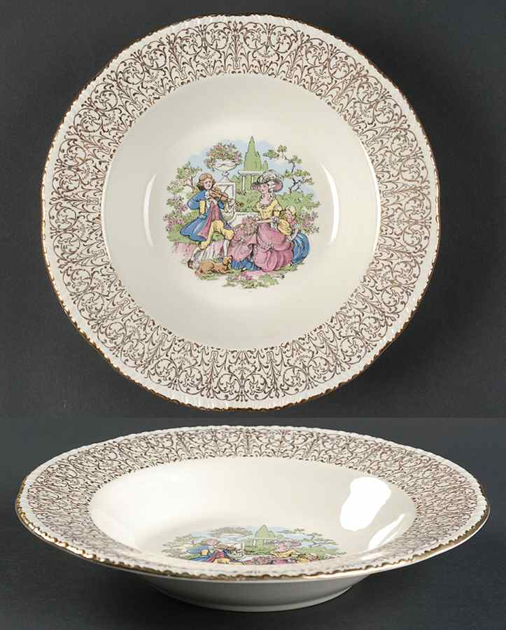 HLC490 Rim Soup Bowl by Homer Laughlin -1