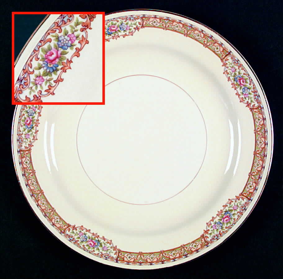 HLC492 Dinner Plate by Homer Laughlin -1