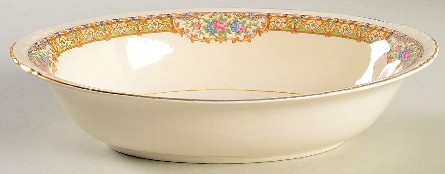 HLC492 9" Oval Vegetable Bowl by Homer Laughlin -1