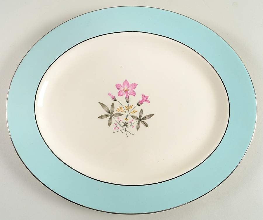 HLC497 13" Oval Serving Platter by Homer Laughlin -1