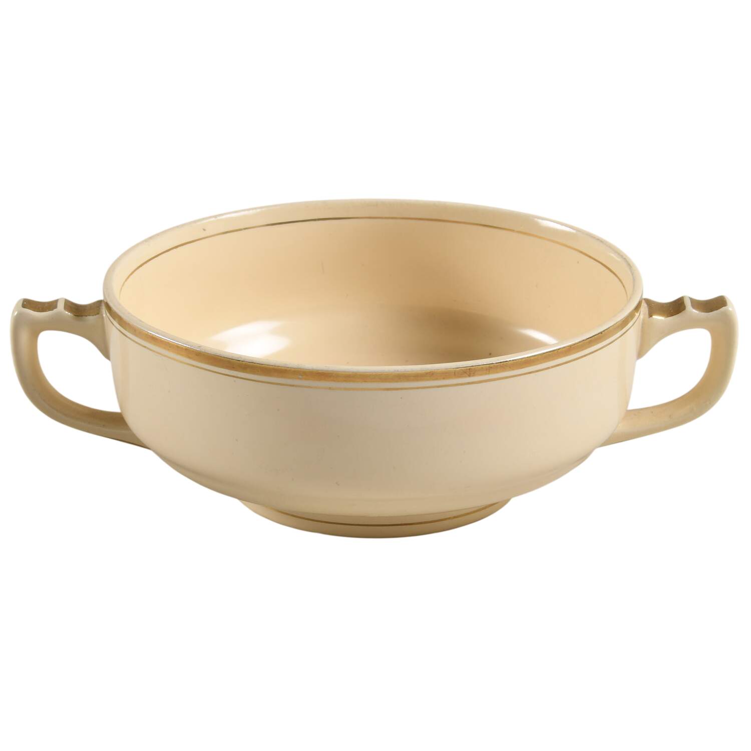 C14 Footed Cream Soup Bowl by Homer Laughlin -1