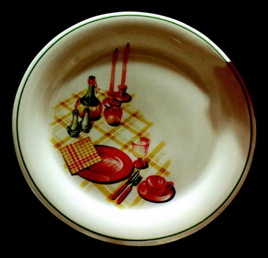 HLC504 Salad Plate by Homer Laughlin -1
