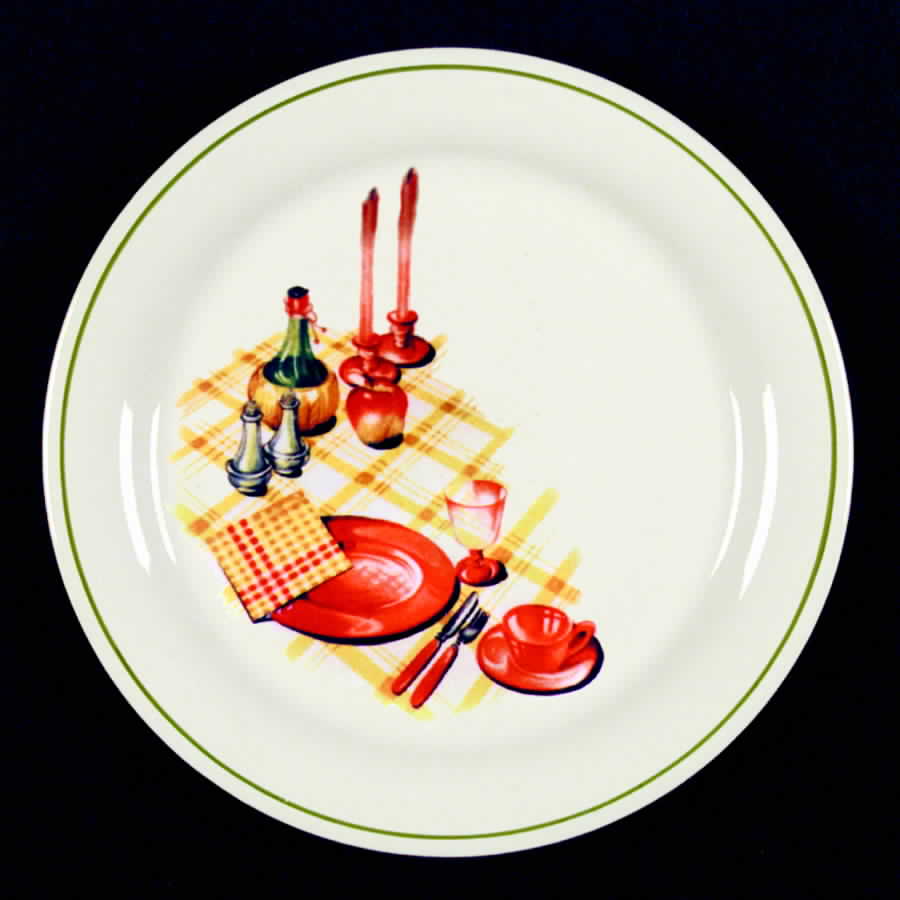 HLC504 Dinner Plate by Homer Laughlin -1