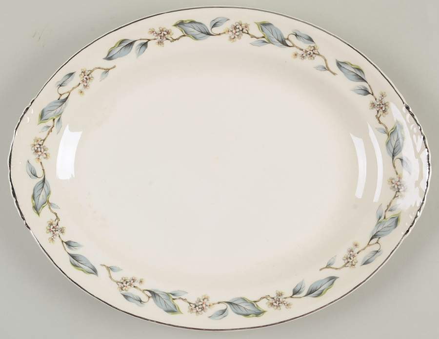 N1829 11" Oval Serving Platter by Homer Laughlin -1