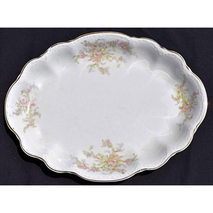 H1804 13" Oval Serving Platter by Homer Laughlin -1