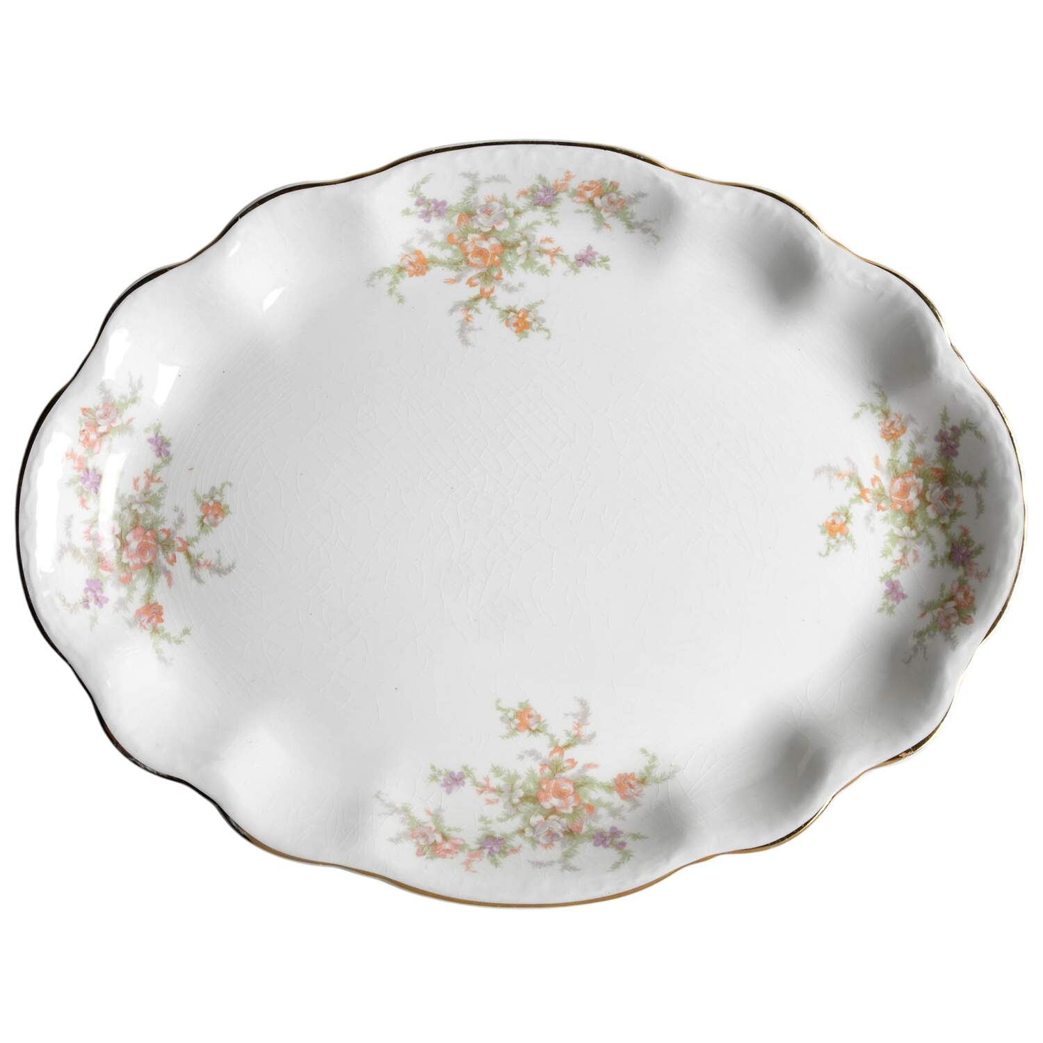 H1804 15" Oval Serving Platter by Homer Laughlin -1