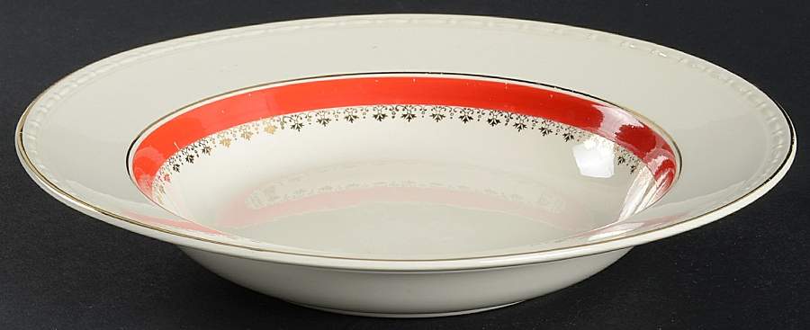 HLC516 Rim Soup Bowl by Homer Laughlin -1