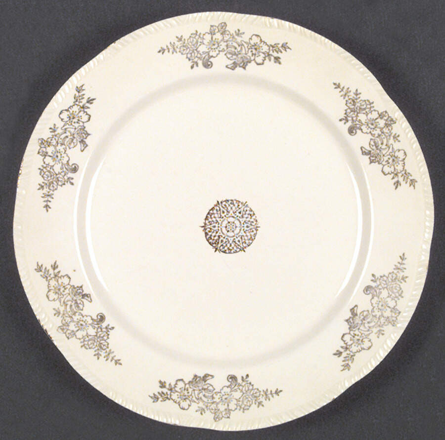 HLC521 Dinner Plate by Homer Laughlin -1
