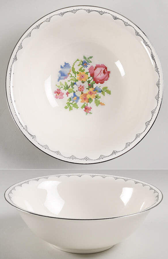 N1458 9" Round Vegetable Bowl by Homer Laughlin -1