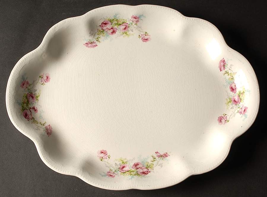 HLC528 15" Oval Serving Platter by Homer Laughlin -1