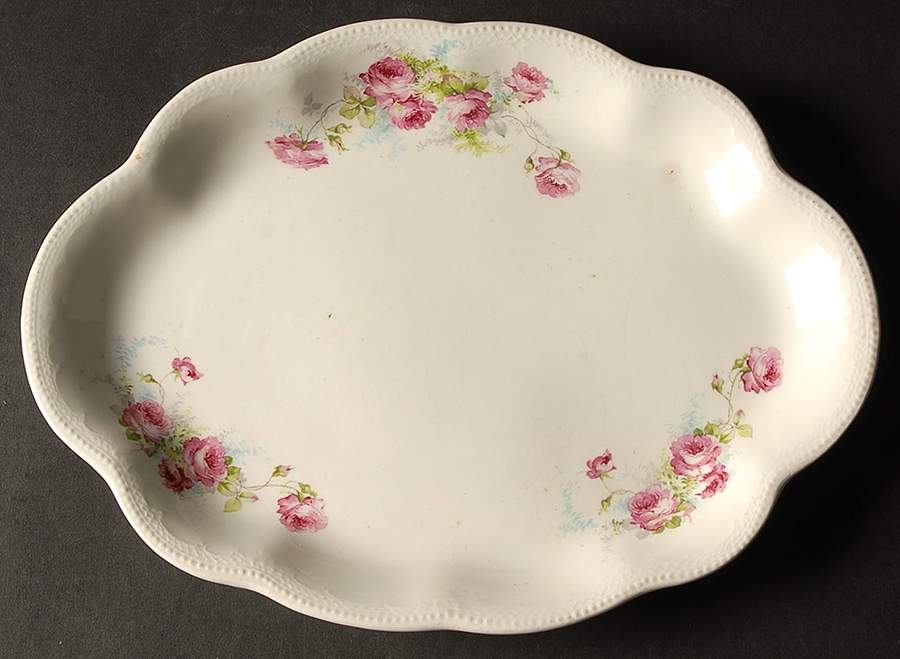 HLC528 11" Oval Serving Platter by Homer Laughlin -1