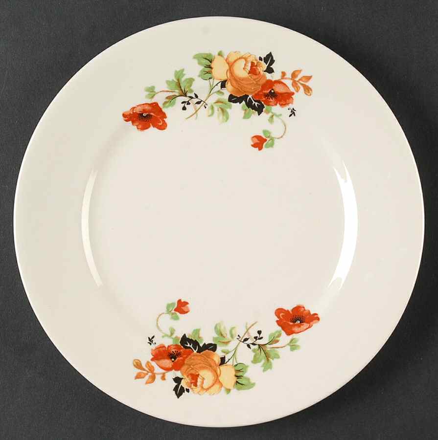 K4124 Dessert/Pie Plate by Homer Laughlin -1