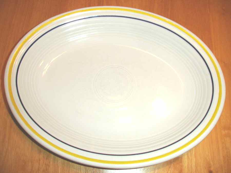 HLC550 13" Oval Serving Platter by Homer Laughlin -1