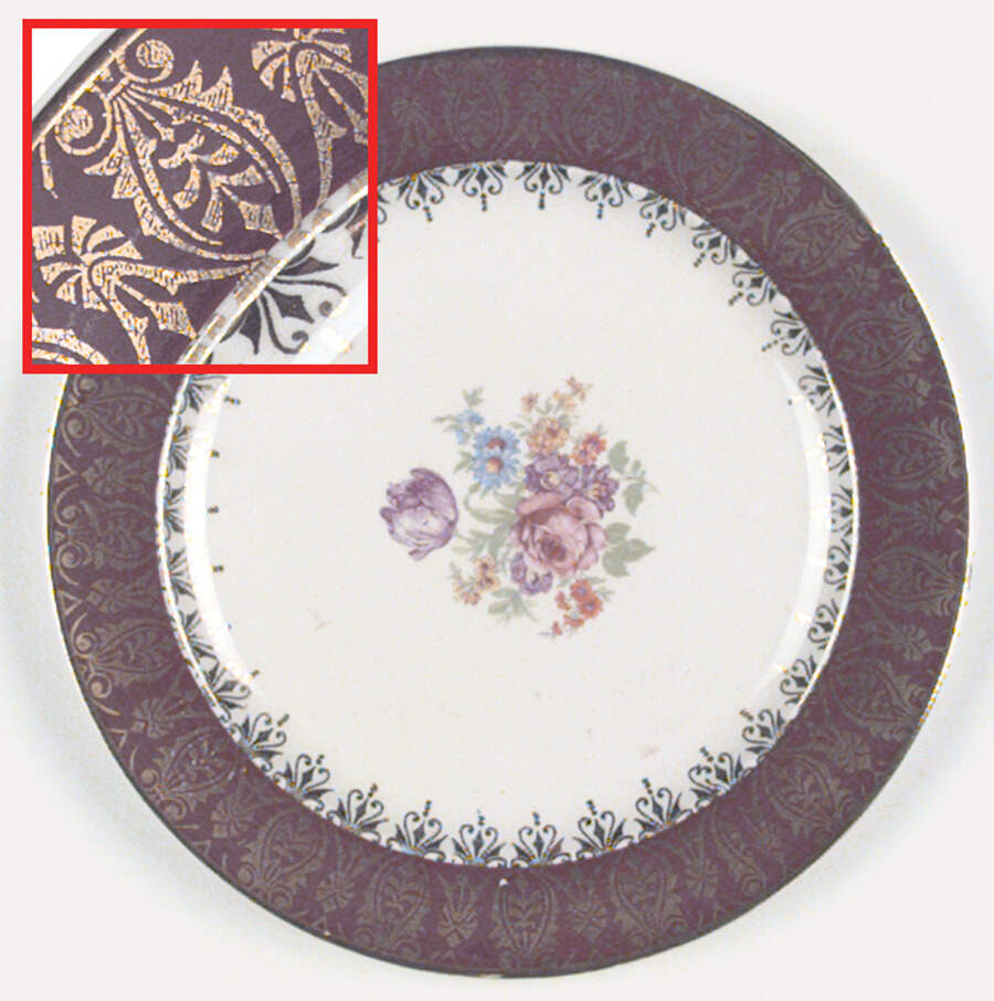 HLC554 Bread & Butter Plate by Homer Laughlin -1