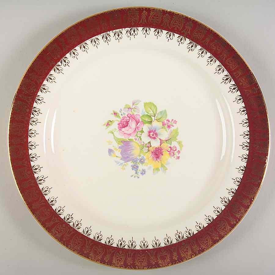 HLC554 Dinner Plate by Homer Laughlin -1