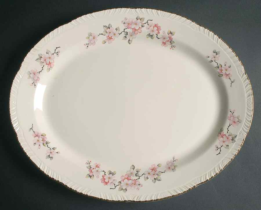 HLC557 15" Oval Serving Platter by Homer Laughlin -1