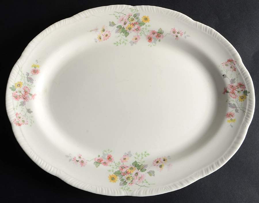 HLC578 13" Oval Serving Platter by Homer Laughlin -1