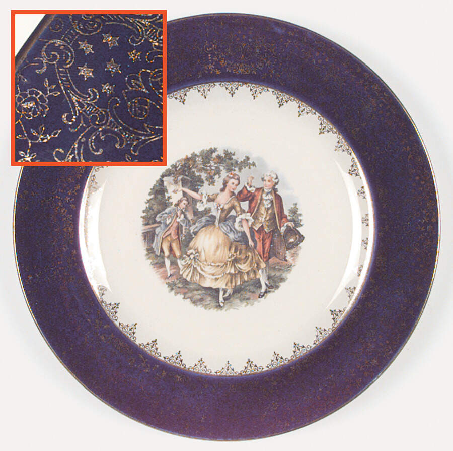 HLC579 Dinner Plate by Homer Laughlin -1