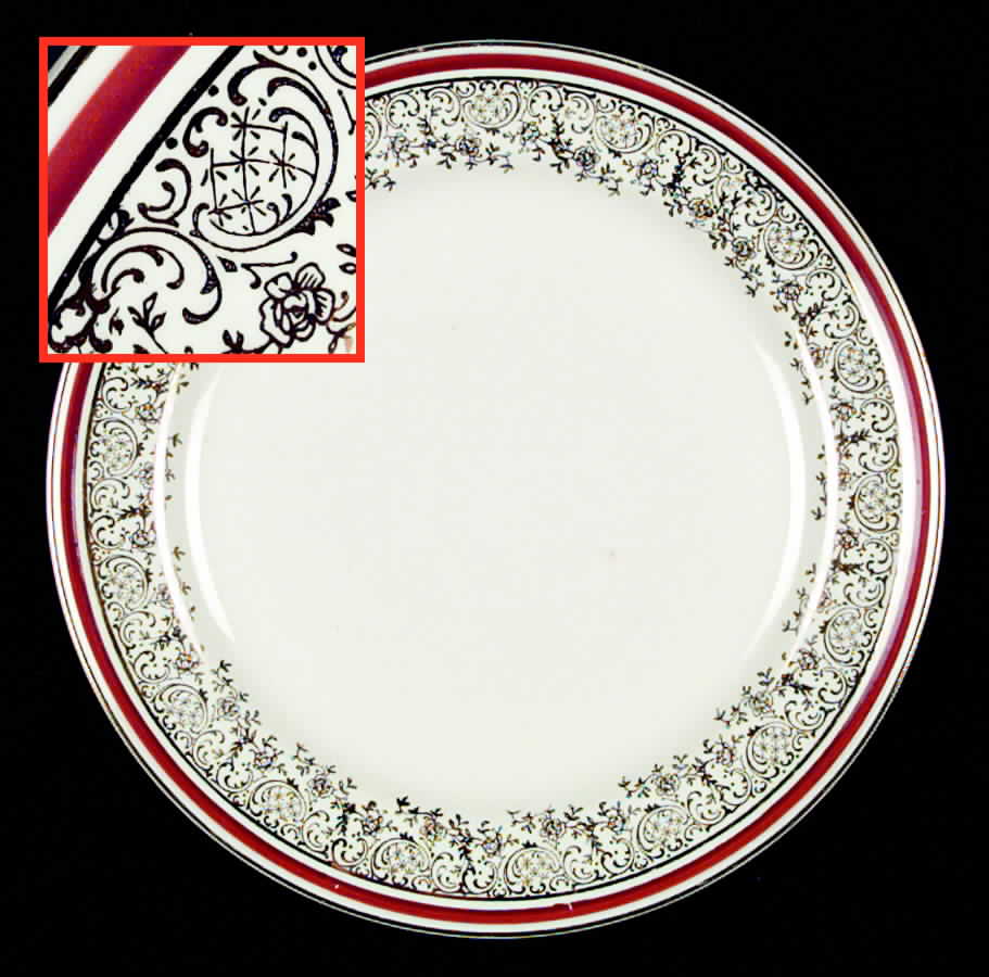 HLC584 Dinner Plate by Homer Laughlin -1