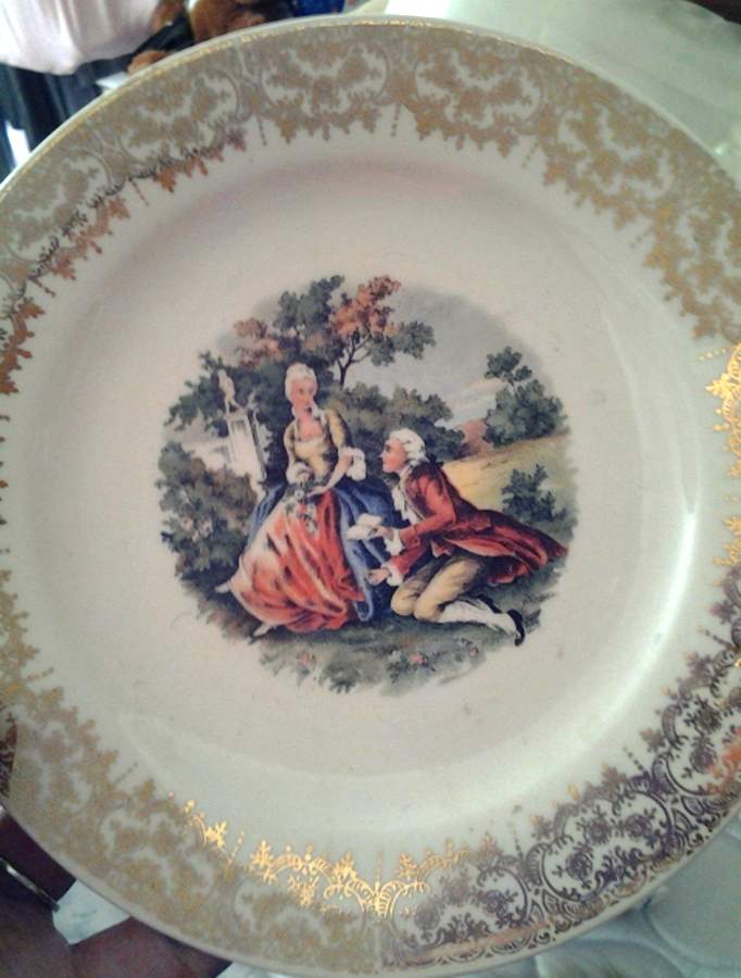 HLC585 Luncheon Plate by Homer Laughlin -1