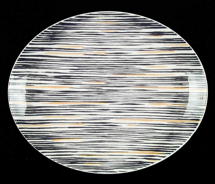 HLC602 14" Oval Serving Platter by Homer Laughlin -1