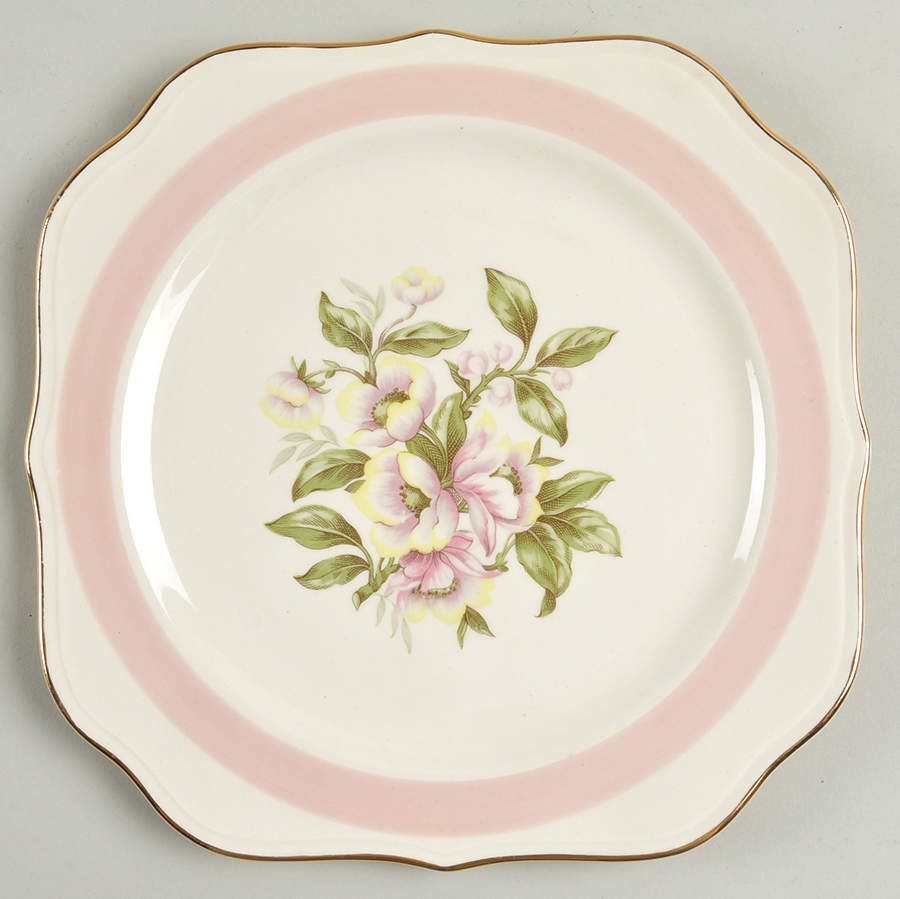N1769 Square Salad Plate by Homer Laughlin -1