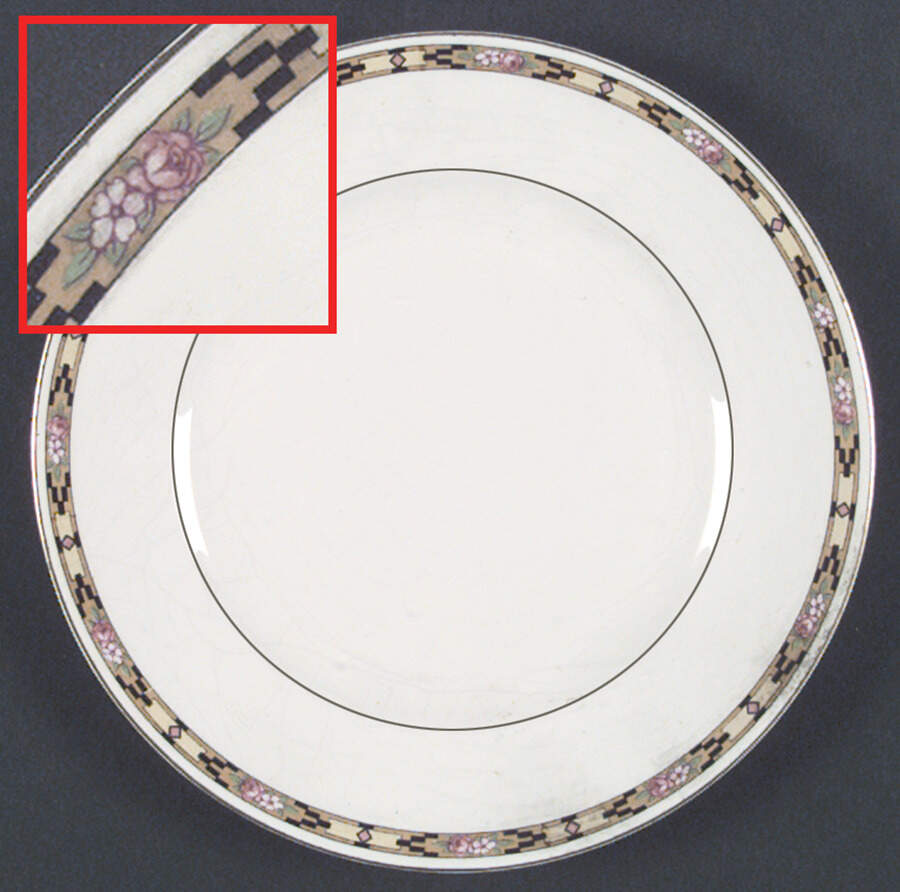 K6415M Dinner Plate by Homer Laughlin -1