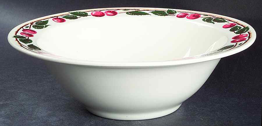 Cherry Valley 9" Round Vegetable Bowl by Homer Laughlin -1