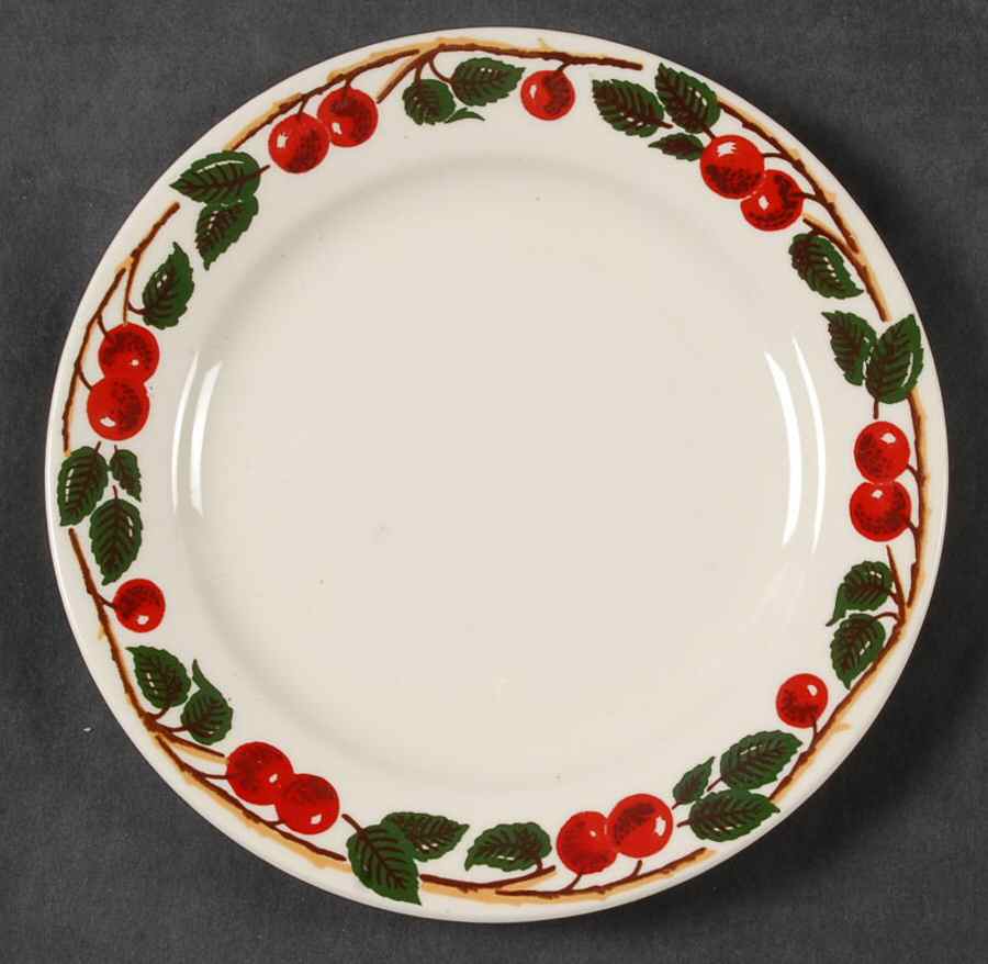 Cherry Valley Bread & Butter Plate by Homer Laughlin -1