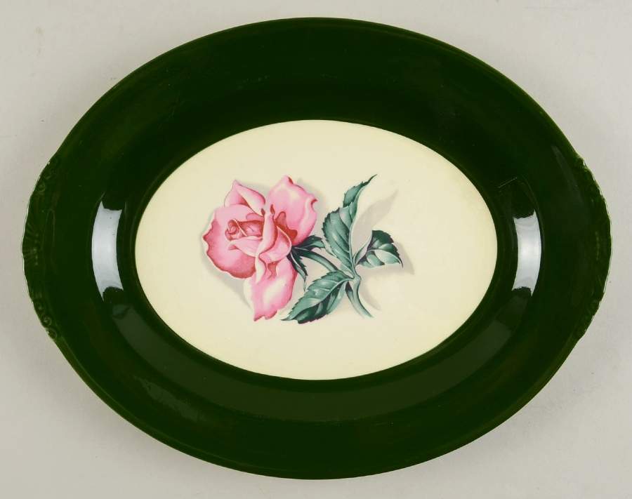 HLC625 11" Oval Serving Platter by Homer Laughlin -1