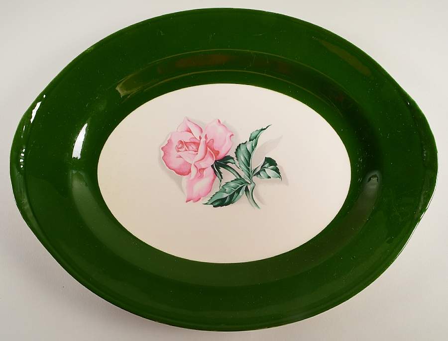 HLC625 13" Oval Serving Platter by Homer Laughlin -1