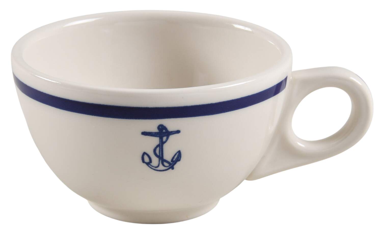 US Navy Mess Wardroom Officer Flat Cup by Homer Laughlin -1