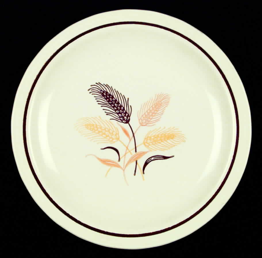 Wheat Dinner Plate by Homer Laughlin -1