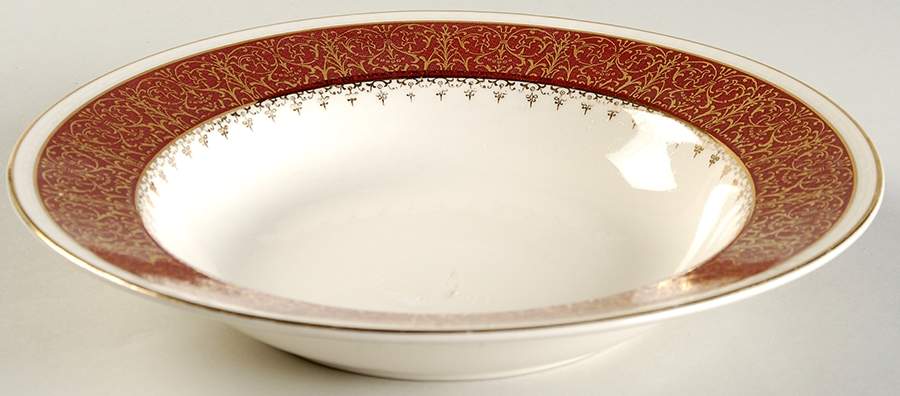 G168 Rim Soup Bowl by Homer Laughlin -1