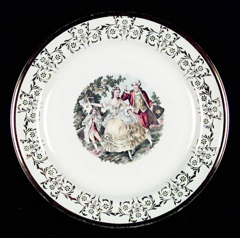 HLC717 Dinner Plate by Homer Laughlin -1
