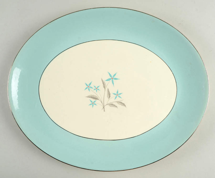 HLC723 13" Oval Serving Platter by Homer Laughlin -1