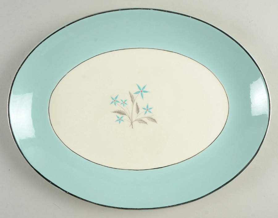 HLC723 11" Oval Serving Platter by Homer Laughlin -1